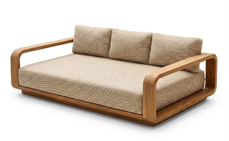 Vesper Daybed - Arbor Pebble